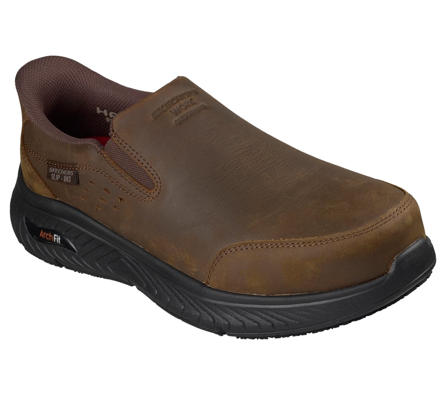 skechers slip-ins work halksäkra arch fit crosser