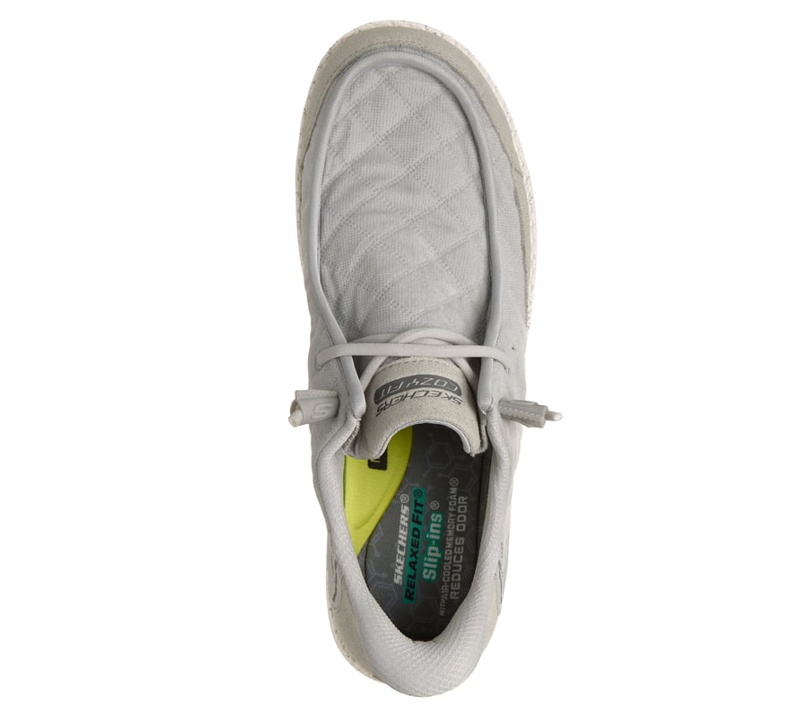skechers slip-ins relaxed fit melson - cozy fit diamond moc
