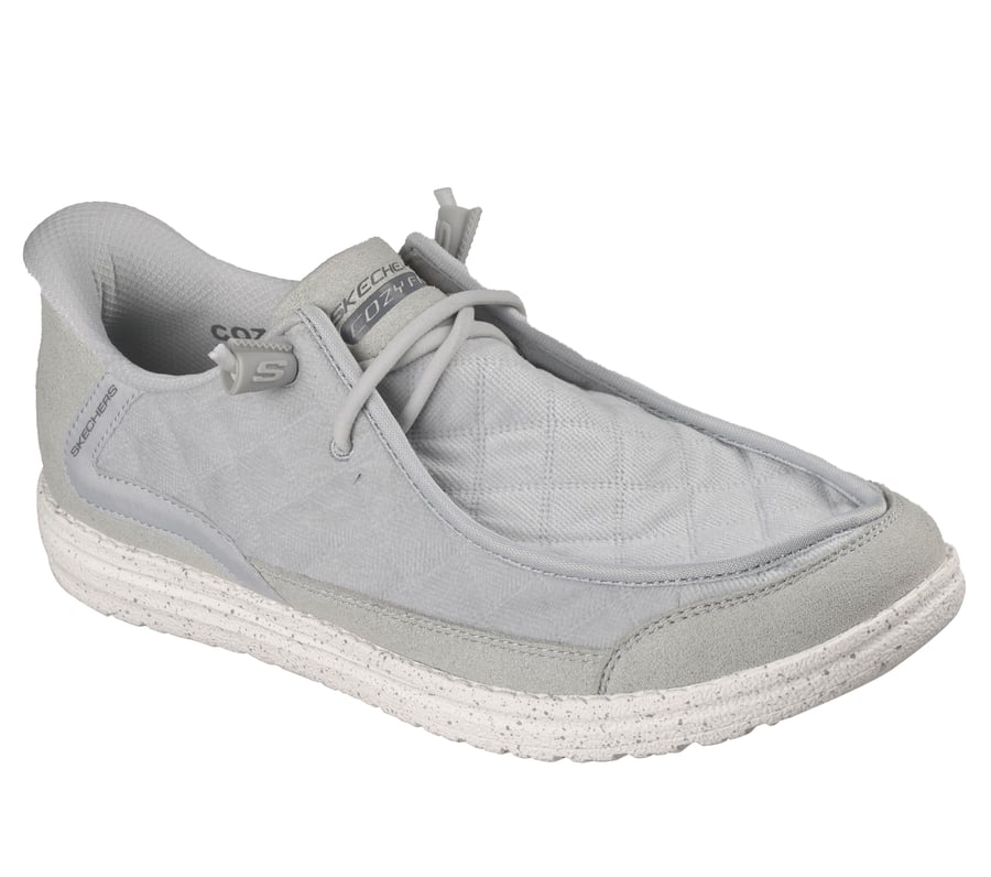 skechers slip-ins relaxed fit melson - cozy fit diamond moc