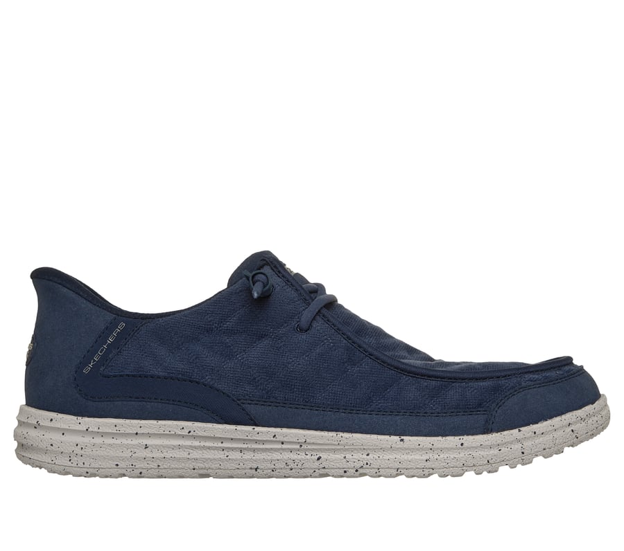 skechers slip-ins relaxed fit melson - cozy fit diamond moc