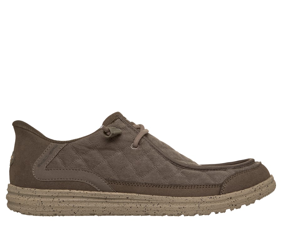 skechers slip-ins relaxed fit melson - cozy fit diamond moc