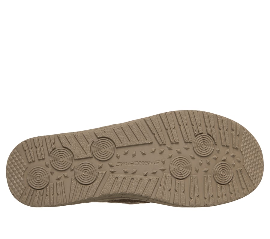 skechers slip-ins relaxed fit melson - cozy fit diamond moc