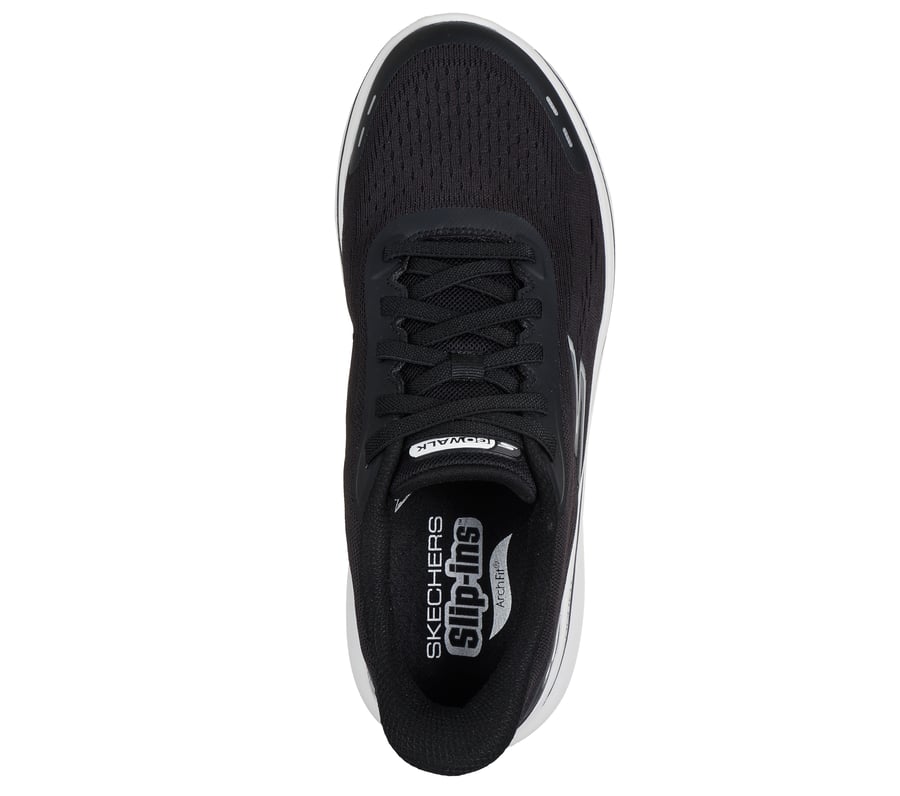 skechers slip-ins relaxed fit go walk arch fit n-joy - nobend