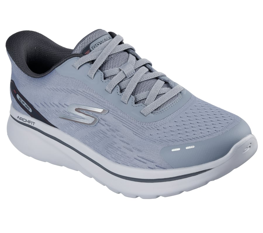 skechers slip-ins relaxed fit go walk arch fit n-joy - nobend