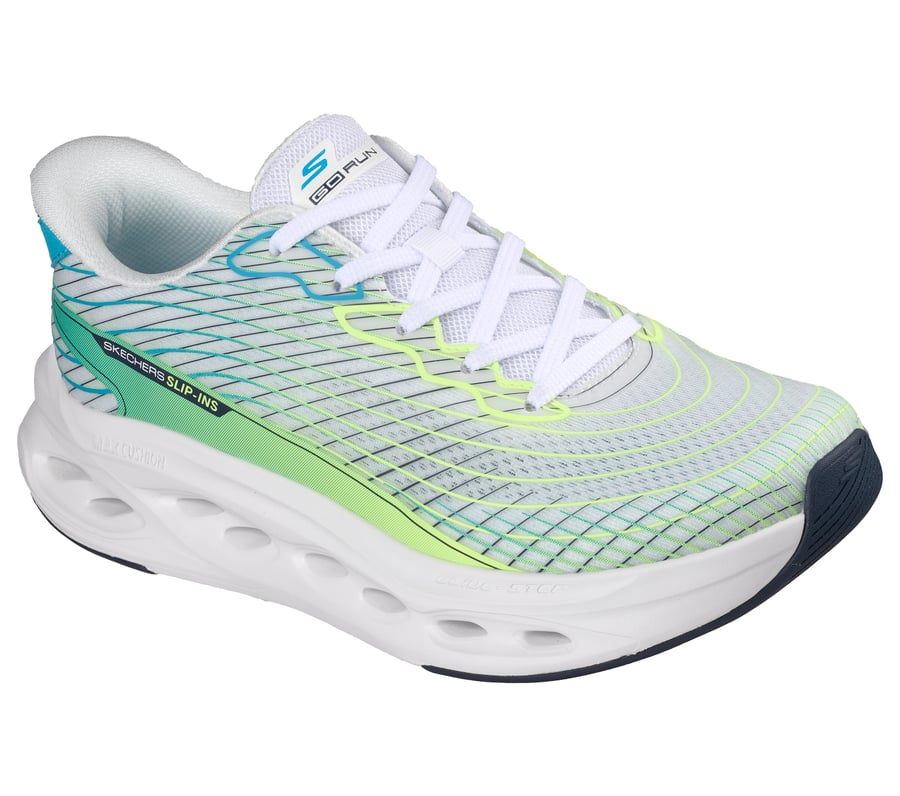 skechers slip-ins max cushioning glide-step - safir