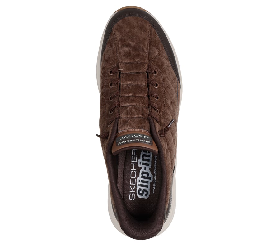 skechers slip-ins contour foam - cozy fit cordelux