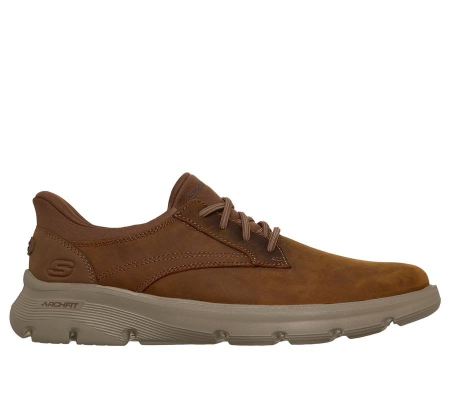 skechers slip-ins relaxed fit arch fit garza - langston