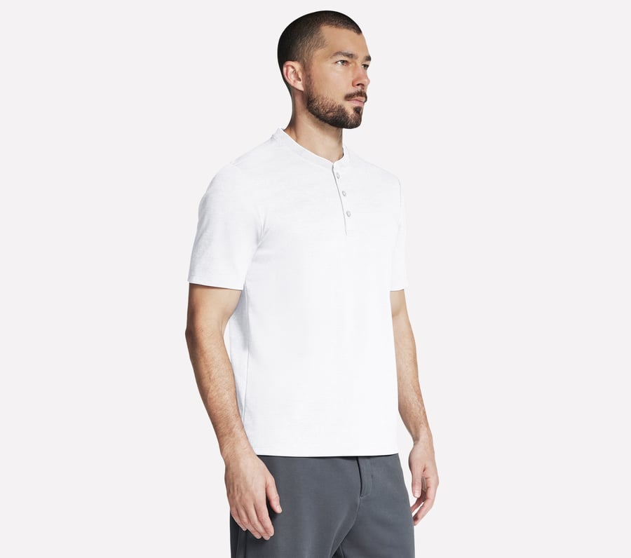 kortärmad henley för lediga tjänster