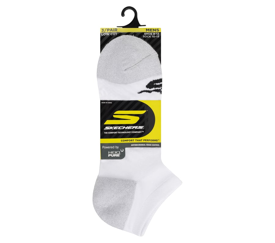 3-pack herrstrumpor i frotté med låg skurning