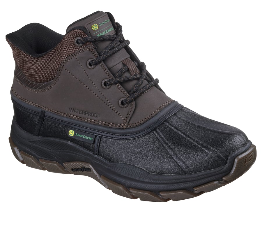 skechers slip-ins john deere vattentät relaxed fit respekterad - swamper